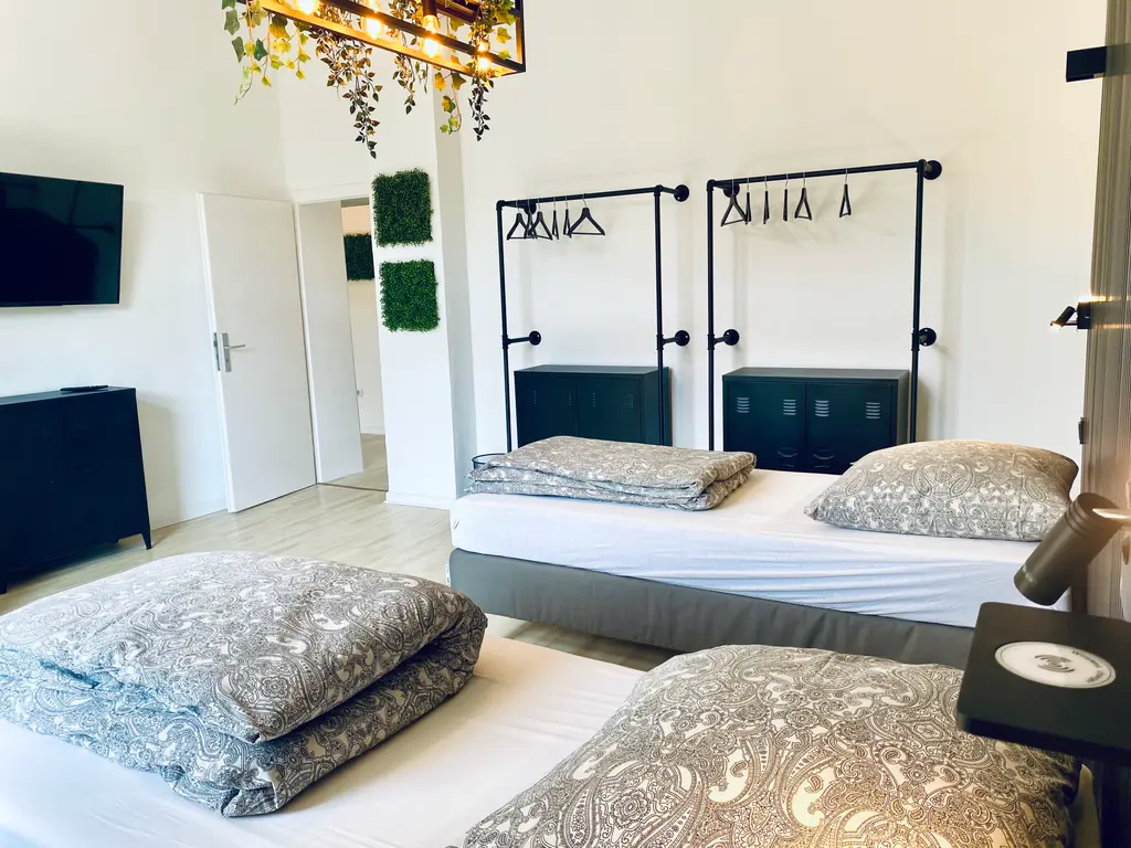 SH Team 3.0: Schlafzimmer mit zwei Einzelbetten